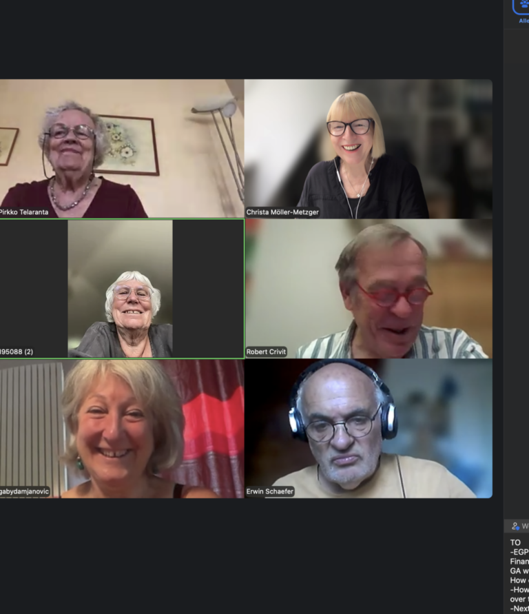 Summer-Meeting of the EGS-Board